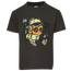 LCKR Mascot T-Shirt - Boys' Preschool Raven/Black