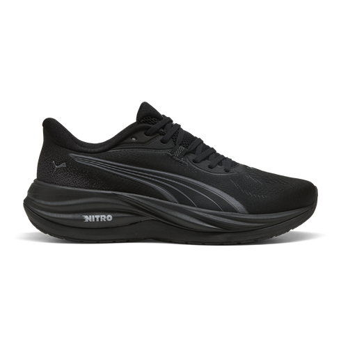 Mens PUMA Electrify Nitro 5 - Running Shoes - Black / Black Size 9.5