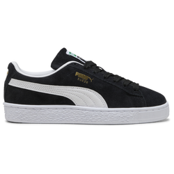 Boys' Grade School - PUMA Suede Classic - Black/White