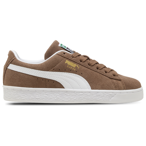 BOYS - PUMA Suede Classic - Brown/White