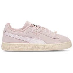 Girls' Preschool - PUMA Suede Classic - Pink/Pink