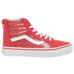Girls' Preschool - Vans Sk8 Hi Zip - Paradise Pink/White