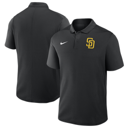 Men's - Nike Padres Victory Polo - Black
