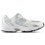 Silver/White/Blue