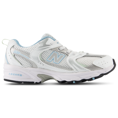 

New Balance Girls New Balance 530 - Girls' Preschool Running Shoes Silver/White/Blue Size 2.0