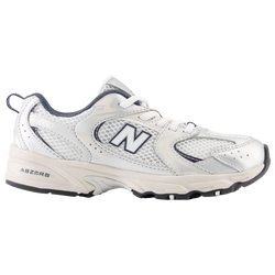 Girls' Preschool - New Balance 530 - White/Blue/Silver