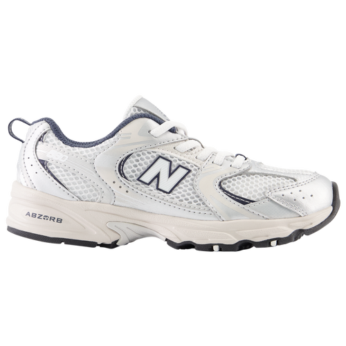 

New Balance Girls New Balance 530 - Girls' Preschool Shoes White/Blue/Silver Size 13.0