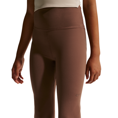 GIRLS - Nike Mavn DriFit High Rise FL Tight - Fauna Brown