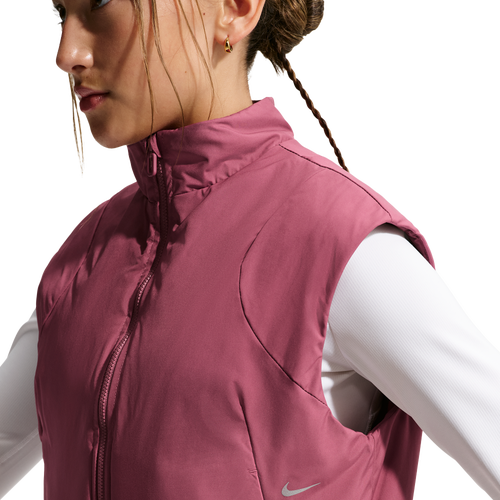 GIRLS - Nike Mavn Slim-Fit Filled Vest - Pink Smoke