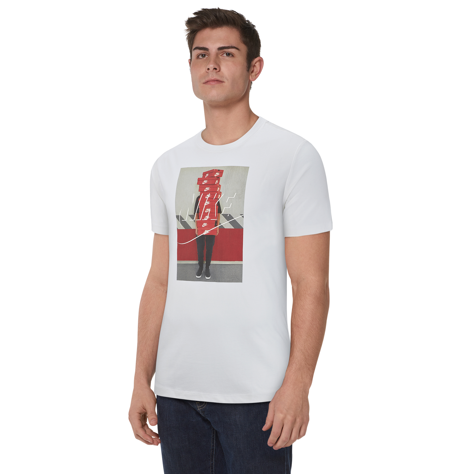 nike stacked box t shirt