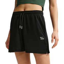 Women's - Nike NSW Chill Knit Lightweight Shorts - Black/Chalk