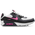 Nike Air Max 90 Mesh - Boys' Grade School White/Black/Playful Pink