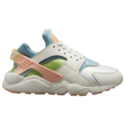 Women's - Nike Air Huarache - Sail/Orange Blue