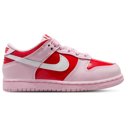 Girls' Preschool - Nike Dunk Low Valentine's Day - Pink Foam/Summit White/Red