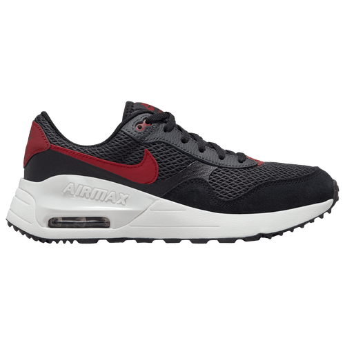 

Nike Boys Nike Air Max System - Boys' Grade School Running Shoes Black/Team Red/Anthracite Size 07.0