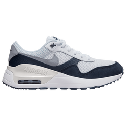 Boys' Grade School - Nike Air Max System - White/Wolf Gray/Obsidian