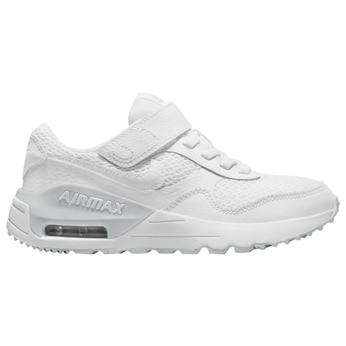 

Nike Boys Nike Air Max System - Boys' Preschool Shoes White/Pure Platinum Size 11.0