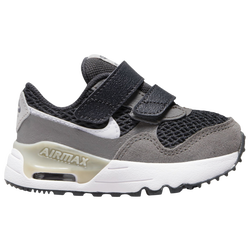 Boys' Toddler - Nike Air Max System - Dk Smoke Gray/Flat Pewter/White