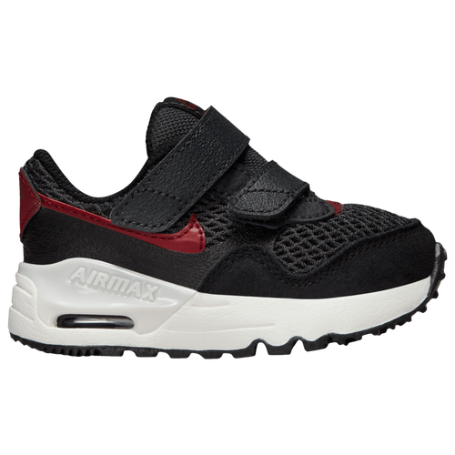 

Boys Nike Nike Air Max System - Boys' Toddler Running Shoe Black/Team Red/Anthracite Size 04.0