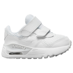 Boys' Toddler - Nike Air Max System - White/Pure Platinum