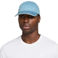 Nike Denim AOP Club Cap - Nike Blue/White