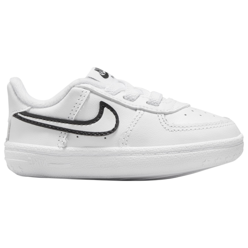 

Nike Boys Nike Air Force One Crib - Boys' Infant Basketball Shoes White/Black Size 4.0