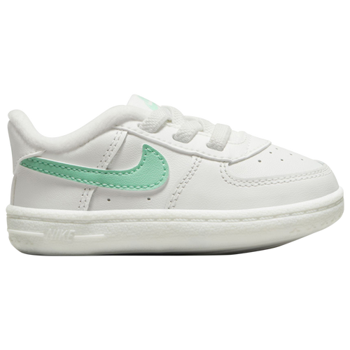 

Nike Boys Nike Air Force 1 Crib - Boys' Infant Basketball Shoes Emerald Rose/Summit White Size 2.0