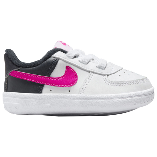 

Nike Girls Nike Force 1 Crib - Girls' Infant Shoes White/Navy/Pink Size 03.0