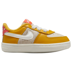 Boys' Infant - Nike Air Force 1 Crib - Pearl/Summit White/Ochre