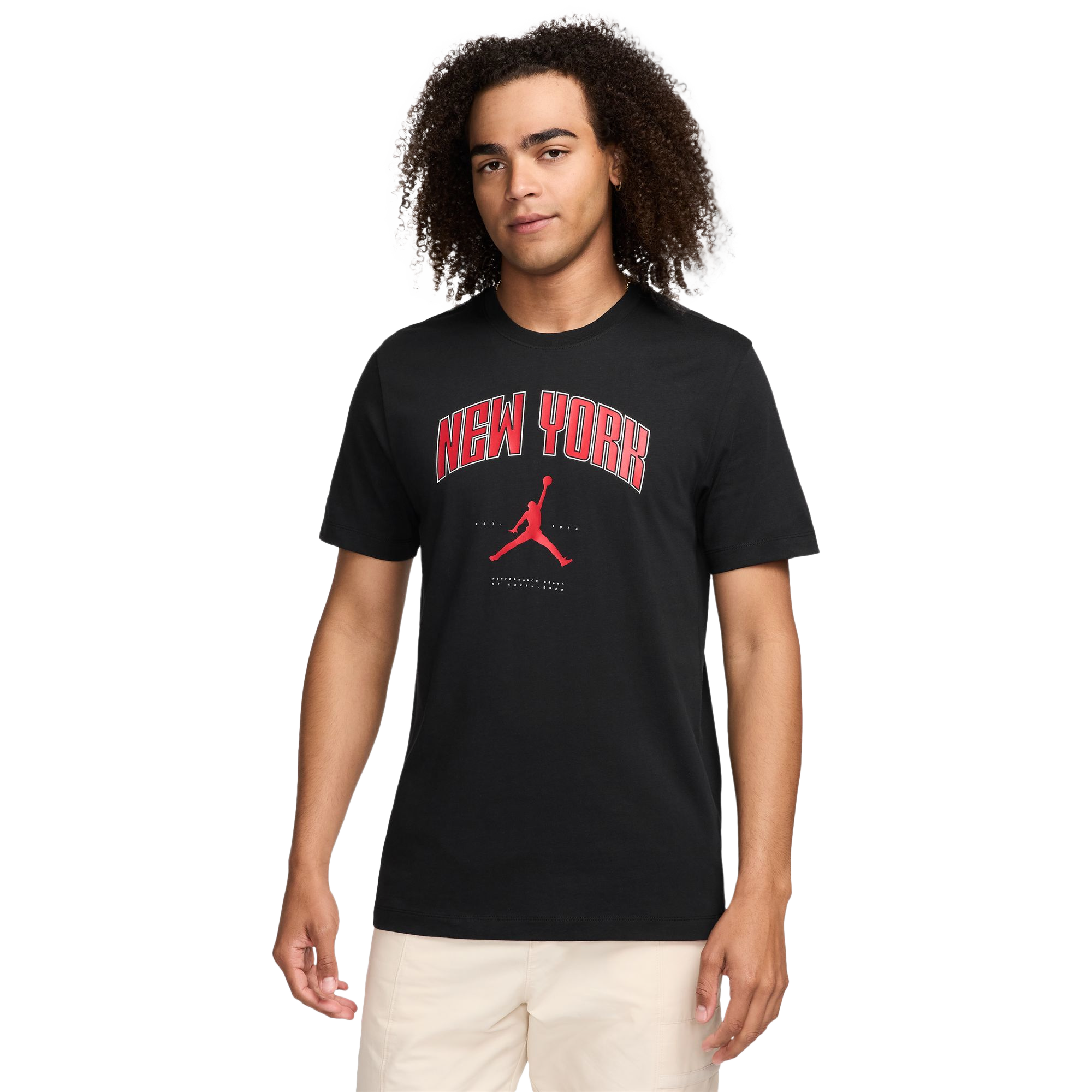 Jordan NY City LBR Short Sleeve Crew - Men