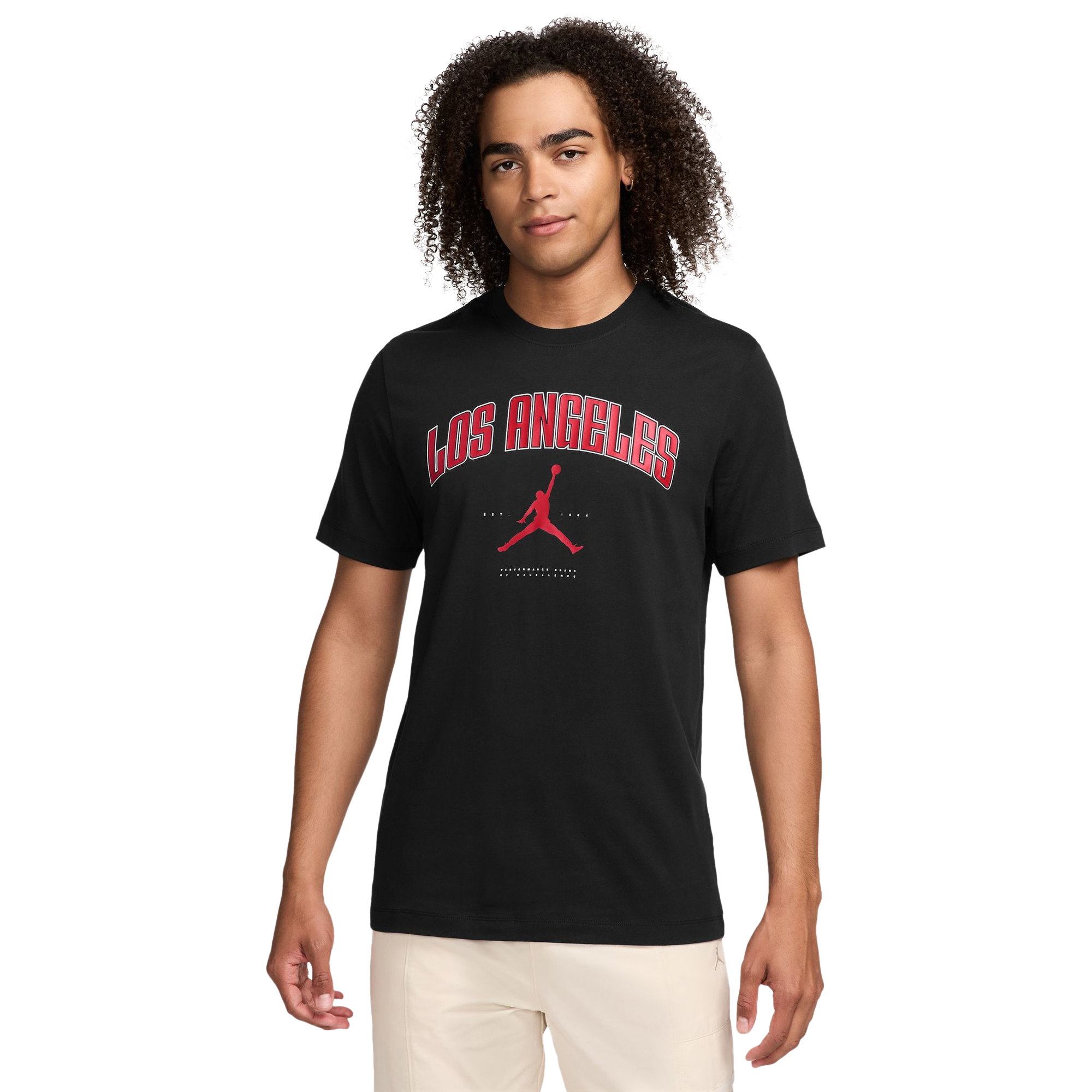 Jordan LA City LBR Short Sleeve Crew - Men's | Foot Locker