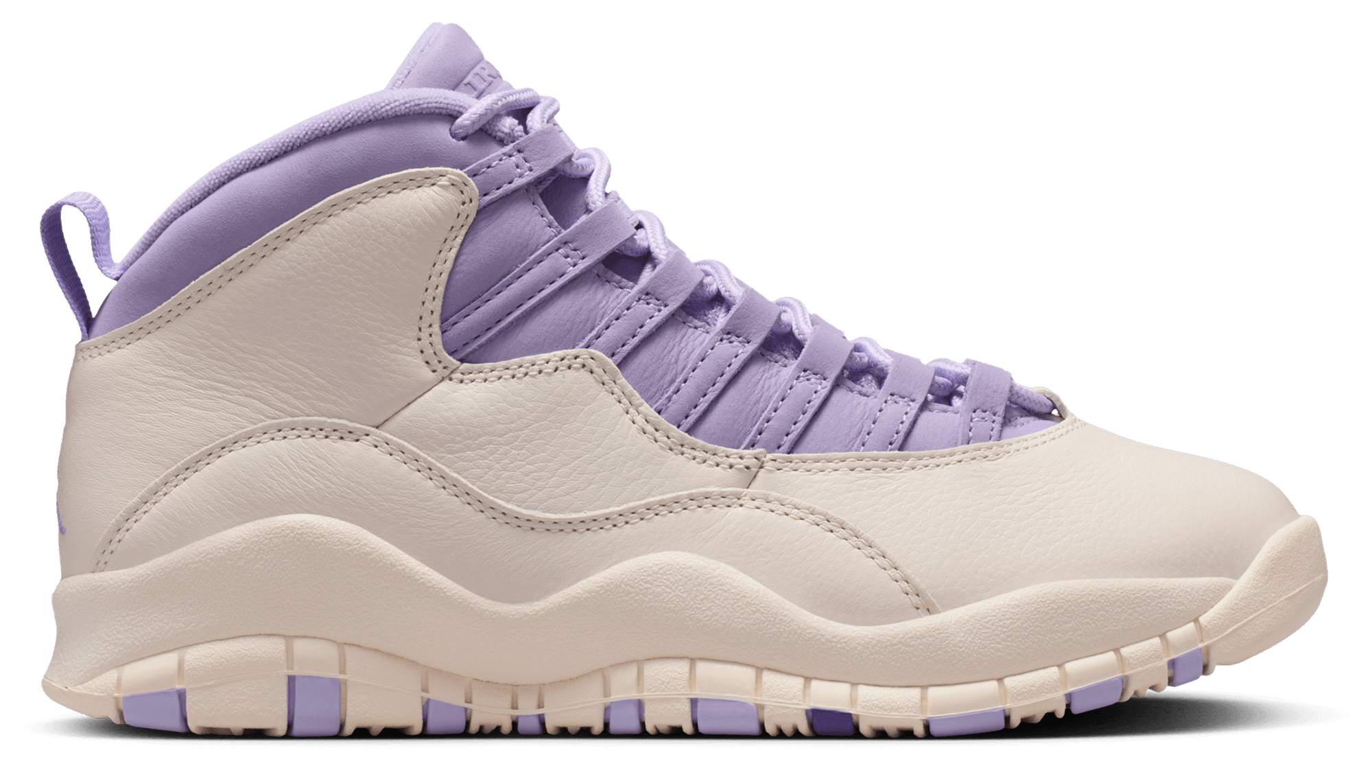 Women's - Jordan Retro 10 NAJ1 - White/Purple