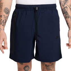 Men's - Nike Tech Woven Shorts - Obsidian/Black