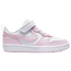 Nike Court Borough - Boys' Preschool White/Pink Foam