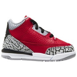 Boys' Toddler - Jordan Retro 3 - Fire Red/Cement Grey/Black