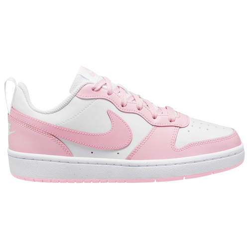 

Nike Boys Nike Court Borough - Boys' Grade School Shoes White/Pink Foam Size 04.0