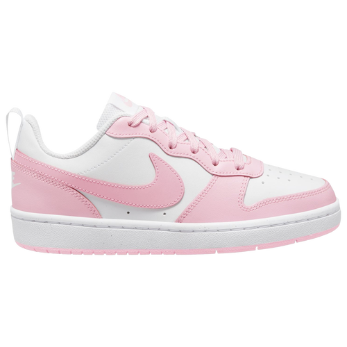 

Boys Nike Nike Court Borough - Boys' Grade School Shoe White/Pink Foam Size 06.0