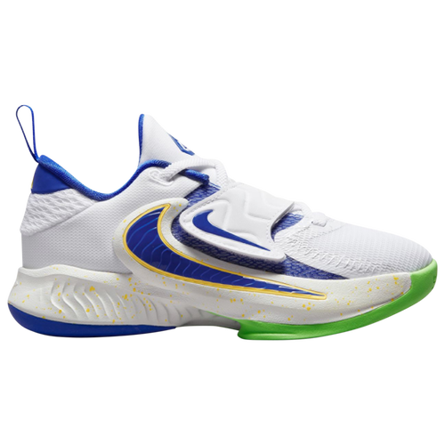 Nike Kids' Boys  Freak 4 In White/hyper Royal/citron Pulse