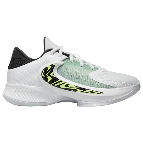 

Nike Zoom Freak 4 SE - Boys' Grade School White/Black/Green Size 05.0