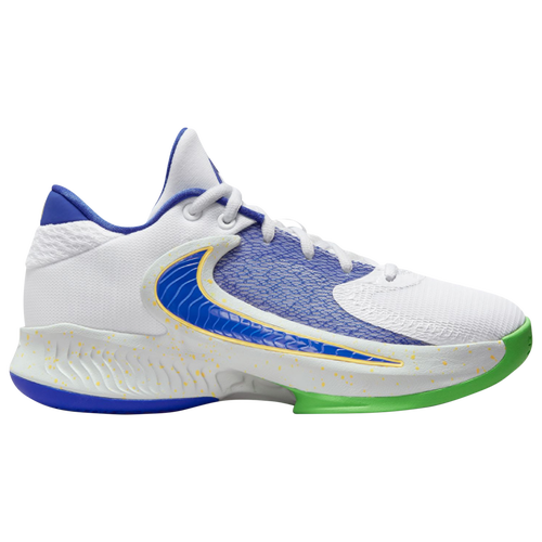 

Nike Boys Nike Freak 4 - Boys' Grade School Basketball Shoes Citron Pulse/Hyper Royal/White Size 04.5