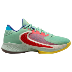 Boys' Grade School - Nike Zoom Freak 4 SE - White/Red/Enamel Green