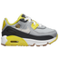 Nike Air Max 90 LTR - Boys' Toddler Gray/Yellow/White