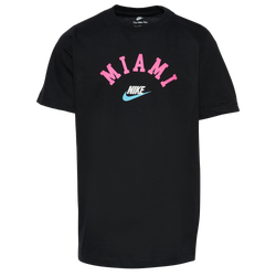 Boys' Grade School - Nike City T-Shirt - Black/Pink