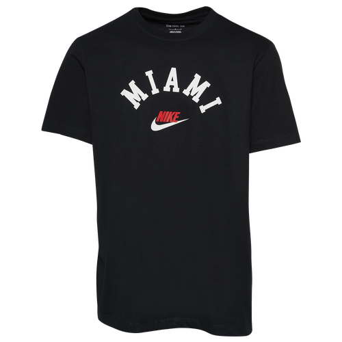 

Nike Mens Nike Miami Arch T-Shirt - Mens White/Black Size L