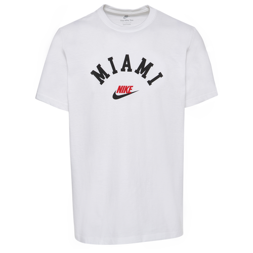 

Nike Mens Nike Miami Arch T-Shirt - Mens White/Black Size M
