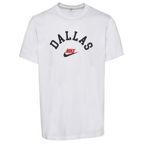 

Nike Mens Nike City Script T-Shirt - Mens White/Black Size XL