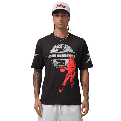  - Jordan Star Graphic Short Sleeve Crew - Off Noir/Nor