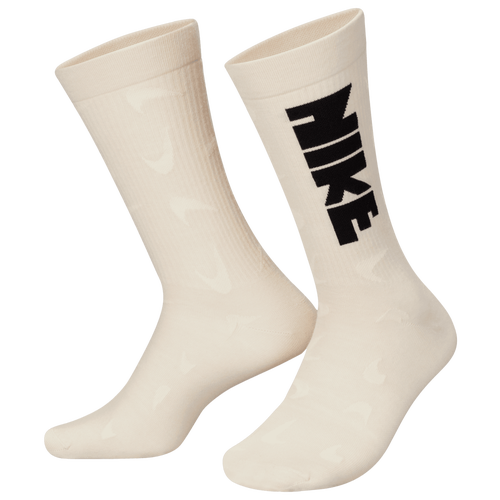 

Nike Mens Nike Everyday Essentials Circa Crew Socks - Mens Pearl White/Coconut Milk Size L