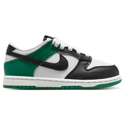 Boys' Preschool - Nike Dunk Low RP - Off White/Black/Malachite