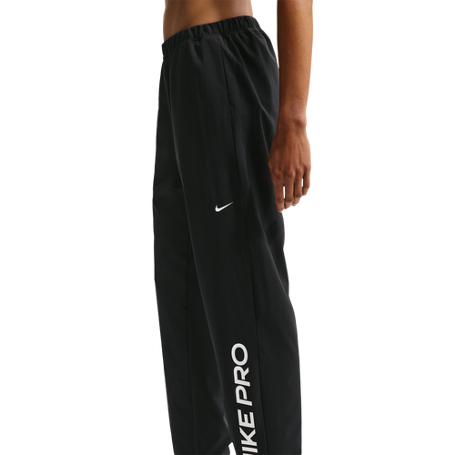  - Nike Pro Drifit 365 Open Hem Woven Pant - Black/White
